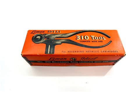 Vintage Lyman Ideal 310 Reloading Hand Tool With Original Box 1960s