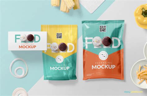 food packaging mockup psd  behance