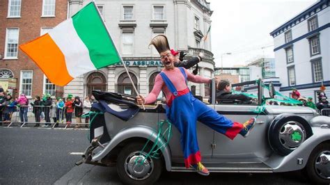 Spectacular Colour Fun And Excitement Of The Circus Brings Limericks St Patricks Day Parade