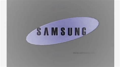 Reupload Samsung Logo History 2001 2009 In G Major 1 Youtube