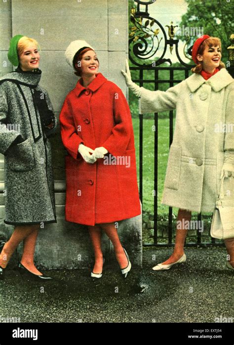1960s Uk Womens Fashion Magazine Plate Stock Photo Alamy