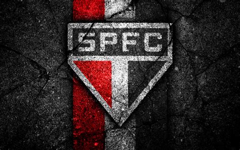 Share or upload your own one! Download wallpapers 4k, Sao Paulo FC, logo, Brazilian ...