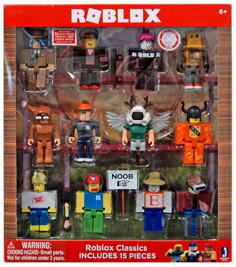 Roblox Roblox Classics Exclusive Action Figure 12 Pack Includes 12