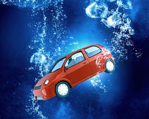 Car Under Water Stock Photo Image Of Speed Transportation 62590038