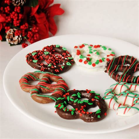 21 Of The Best Ideas For Christmas Chocolate Dipped Pretzels Most
