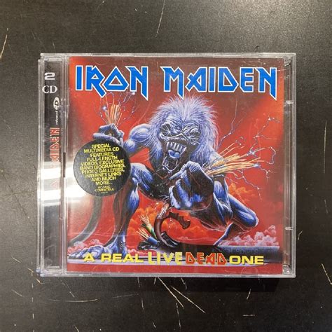 Iron Maiden A Real Live Dead One Remastered 2cd Vg M M Heavy