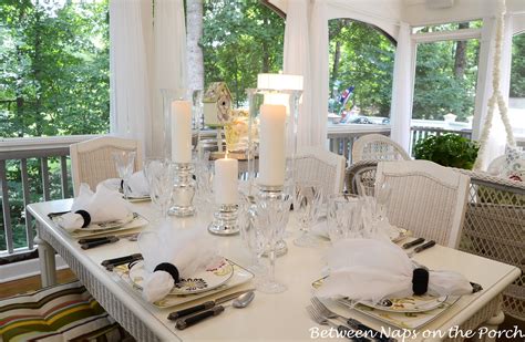 Elegant Candlelit Summer Tablescape Table Setting