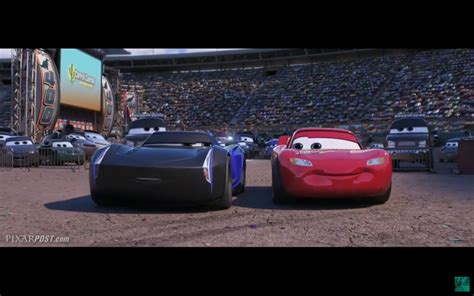 Image Jackson Storm And Lightning Mcqueen Png World Of Cars Wiki