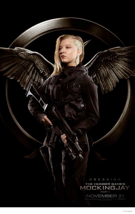 Natalie Dormer Cressida For The Hunger Games Mockingjay Part 1