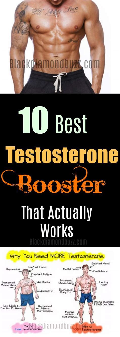 Testosterone Booster 10 Best Test Booster Supplements That Works Blackdiamondbuzz