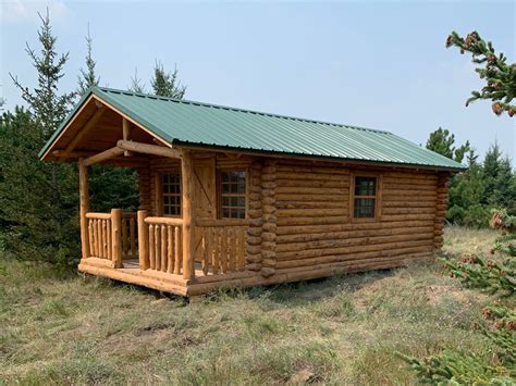 Rustic Hunting Cabin Wolf Tracts