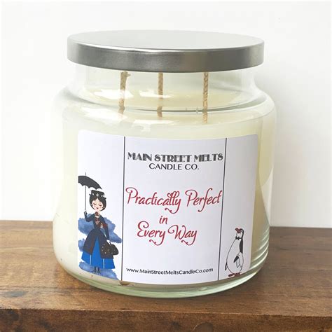 Practically Perfect In Every Way 18oz 3 Wick Candle Tumbler Jar Natural