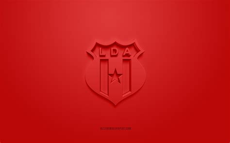 Descargar Fondos De Pantalla Liga Deportiva Alajuelense Logo 3d