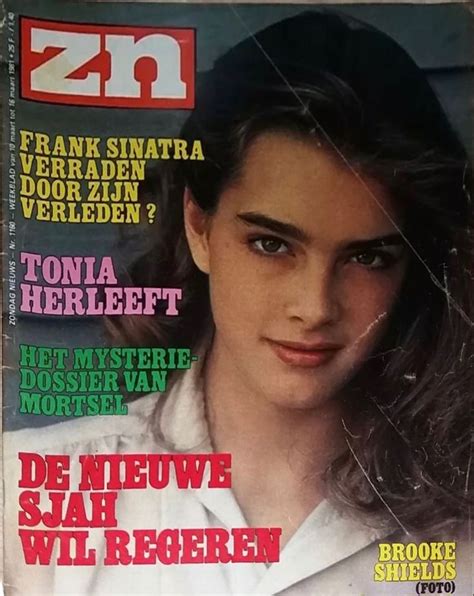 Brooke Shields Covers Zn Magazine March 1981