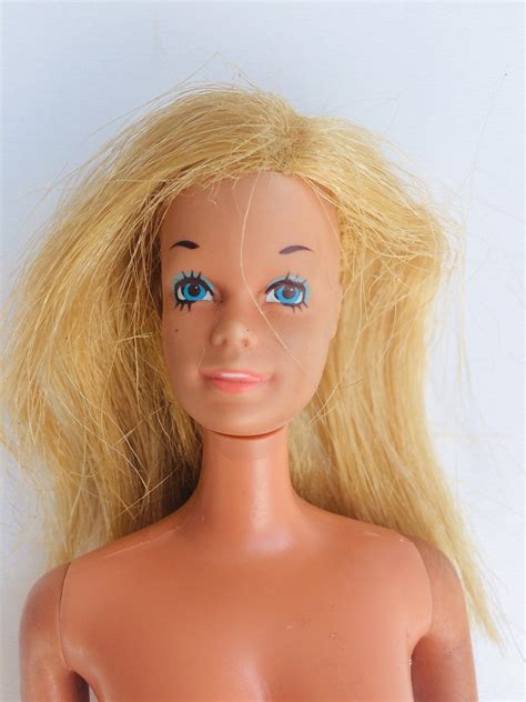 Vintage Mattel Barbie Doll Made In Japan Patent Pending Etsy Polska