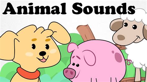 🐕 Animal Sounds Cartoon Nursery Rhymes Songs For Children 🐓 Youtube