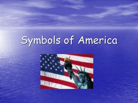 Ppt Symbols Of America Powerpoint Presentation Free Download Id