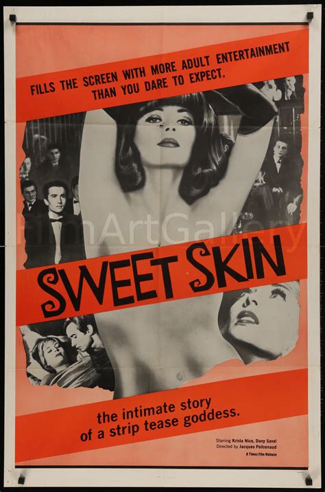sweet skin strip tease striptease movie poster 1965 1 sheet