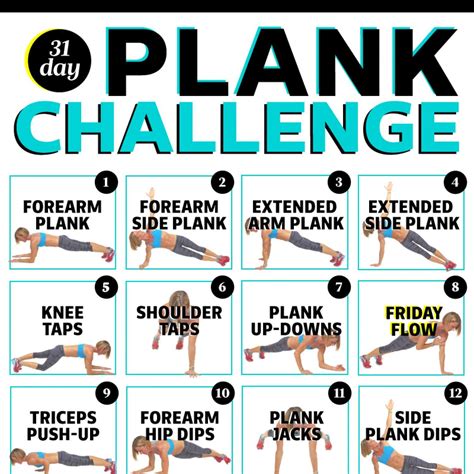 Meredith Plank Challenge Plank Workout Exercise