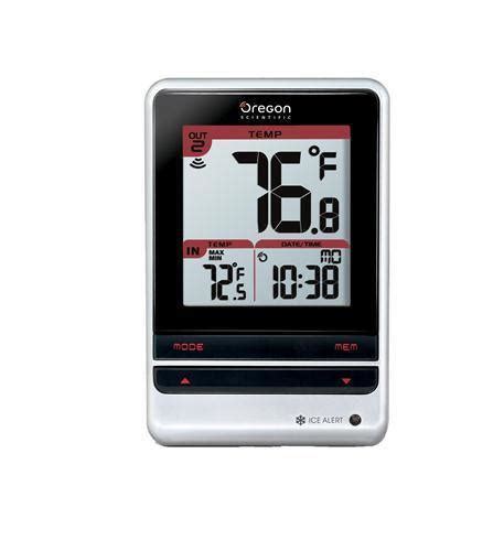 Oregon Scientific Indooroutdoor Thermometer Ebay