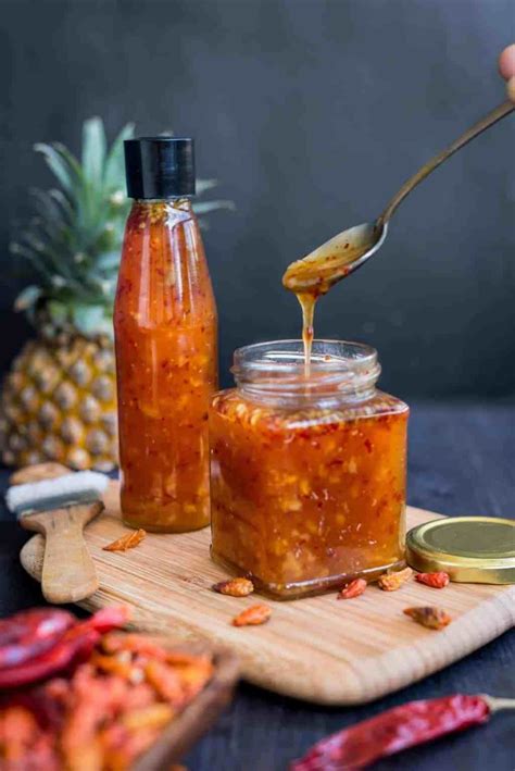 Sweet And Spicy Chili Sauce With Pineapple Once You Try This Simple Homemade Sweet Chili Sauce
