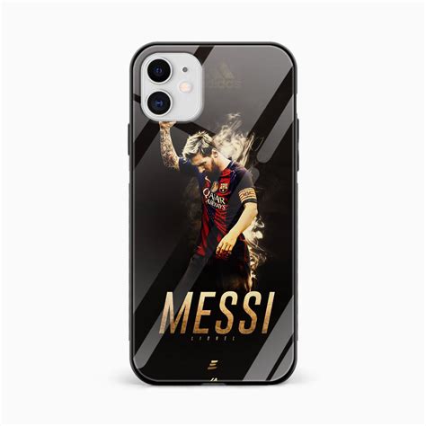 Lionel Messi Black And Golden Phone Case Cover For Apple Iphone 12 Mini