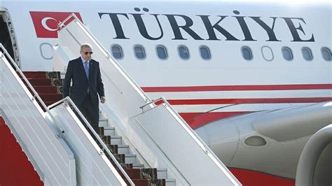 مرحبا تركيا أردوغان في طهران لحضور القمة الثلاثية التركية الروسية الإيرانية