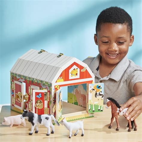Melissa And Doug Latches Barn Toy 2940 Toy Barn Creative Play