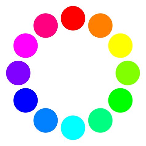 Free Clipart 12 Color Circles 10binary