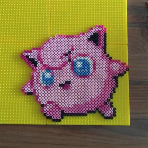 Jigglypuff Perler Beads Perler Beads Perler Perler Bead Art