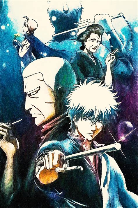 Gintama Yorinuki Gintama San On Theater 2d Anime Art Poster My Hot