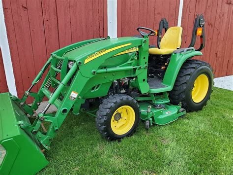 Sold John Deere 3120 Compact Tractor Loader And Mower Regreen