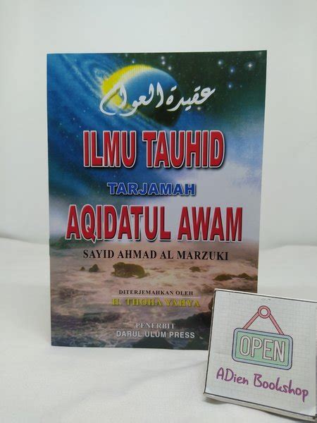Jual Buku Ilmu Tauhid Terjemah Aqidatul Awam Darul Ulum Press Di Lapak