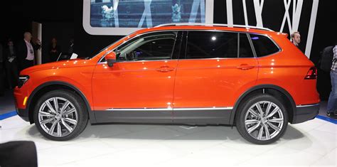 2018 Volkswagen Tiguan Allspace Revealed In Detroit Seven Seat Suv