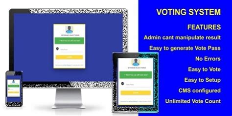 Voting System With Android And Ios App By Alfred4 Codester