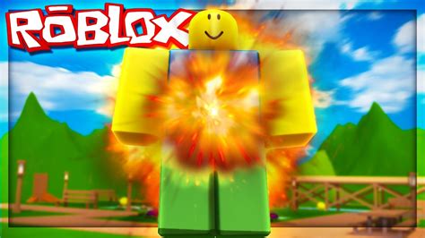 Roblox Adventures Explode A Giant Roblox Noob Destroy The Giant
