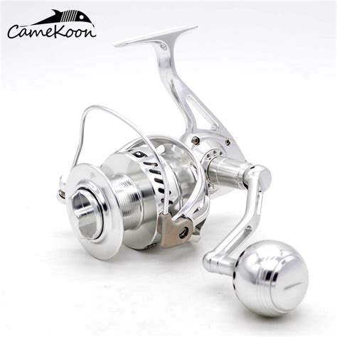 Camekoon Spinning Fishing Reel Cnc Aluminum Frame And Spool Powerful