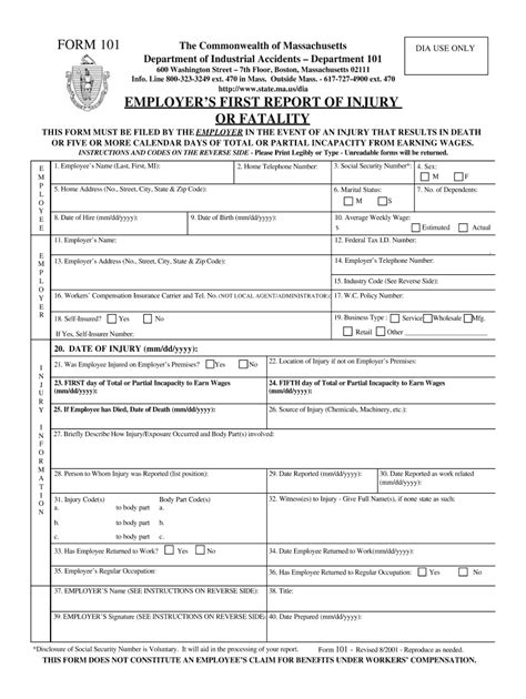 Ma Form 101 Fill Out And Sign Online Dochub