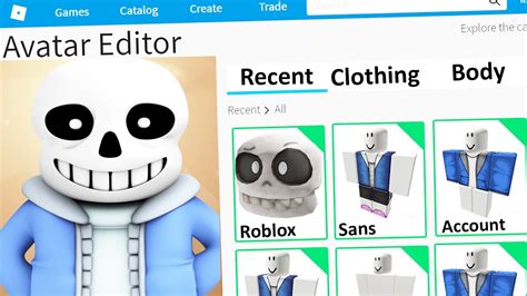 Making Sans A Roblox Account Youtube
