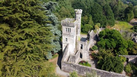 Aerial Photo Of Drum Manor Forest Park Co Tyrone Northern Ireland Stock