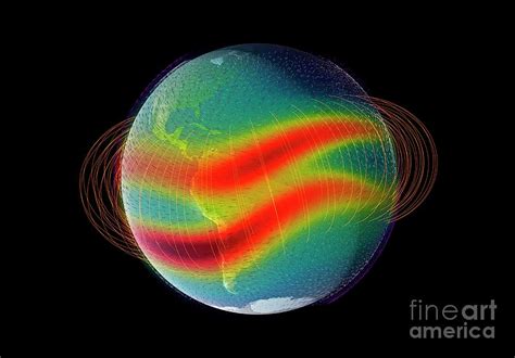 Earths Ionosphere Photograph By Nasas Scientific Visualization Studio