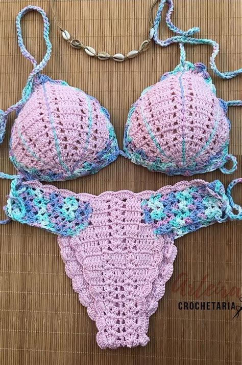 crochet croched bikini my xxx hot girl