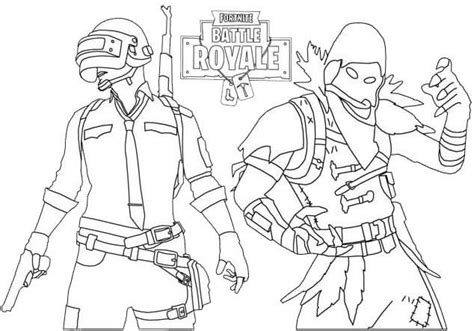 Raven And Fornite Coloring Page Coloring Pages Preschool Coloring