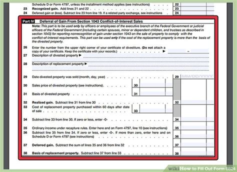 How To Fill Out Form 8824 5 Steps With Pictures Wikihow
