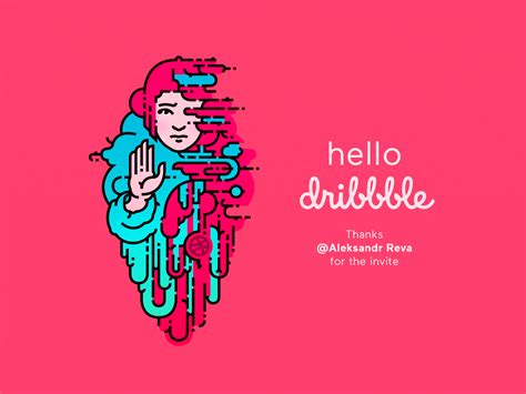 Hello Dribbble By Max Erofeev On Dribbble