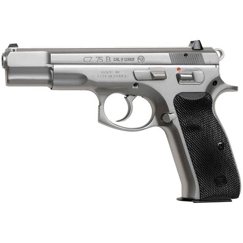 Cz 75 B High Polished Stainless Pistol Sportsmans Warehouse