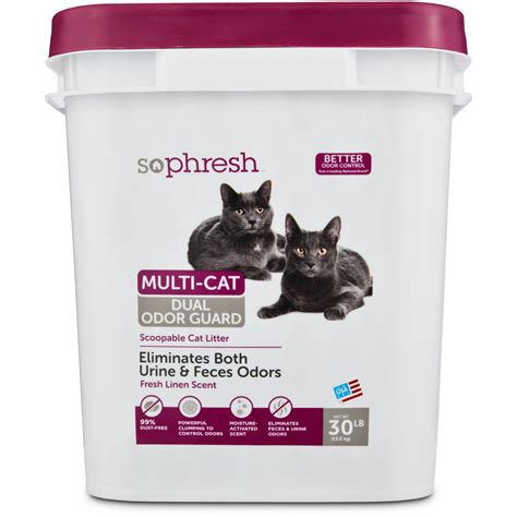 So Phresh Dual Odor Guard Scoopable Cat Litter Petco Store