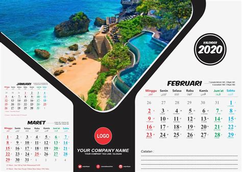 Desain Kalender Duduk Dengan CorelDraw TUTORiduan Com