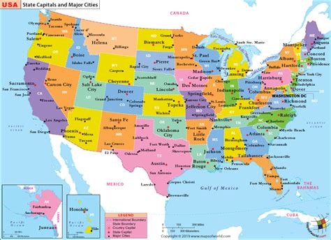 Map Of United States With Major Cities Zip Code Map