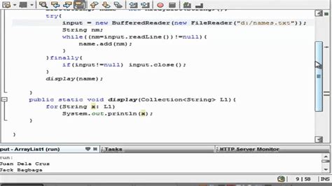 How To Open A Text File And Save It In ArrayList Using Java YouTube